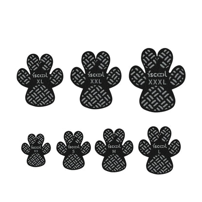 4-Pack Dog anti Slip Paw Grips Traction Pads Dog Paw Protection Stickers with Stronger Adhesive for Hard Floor or Injuries